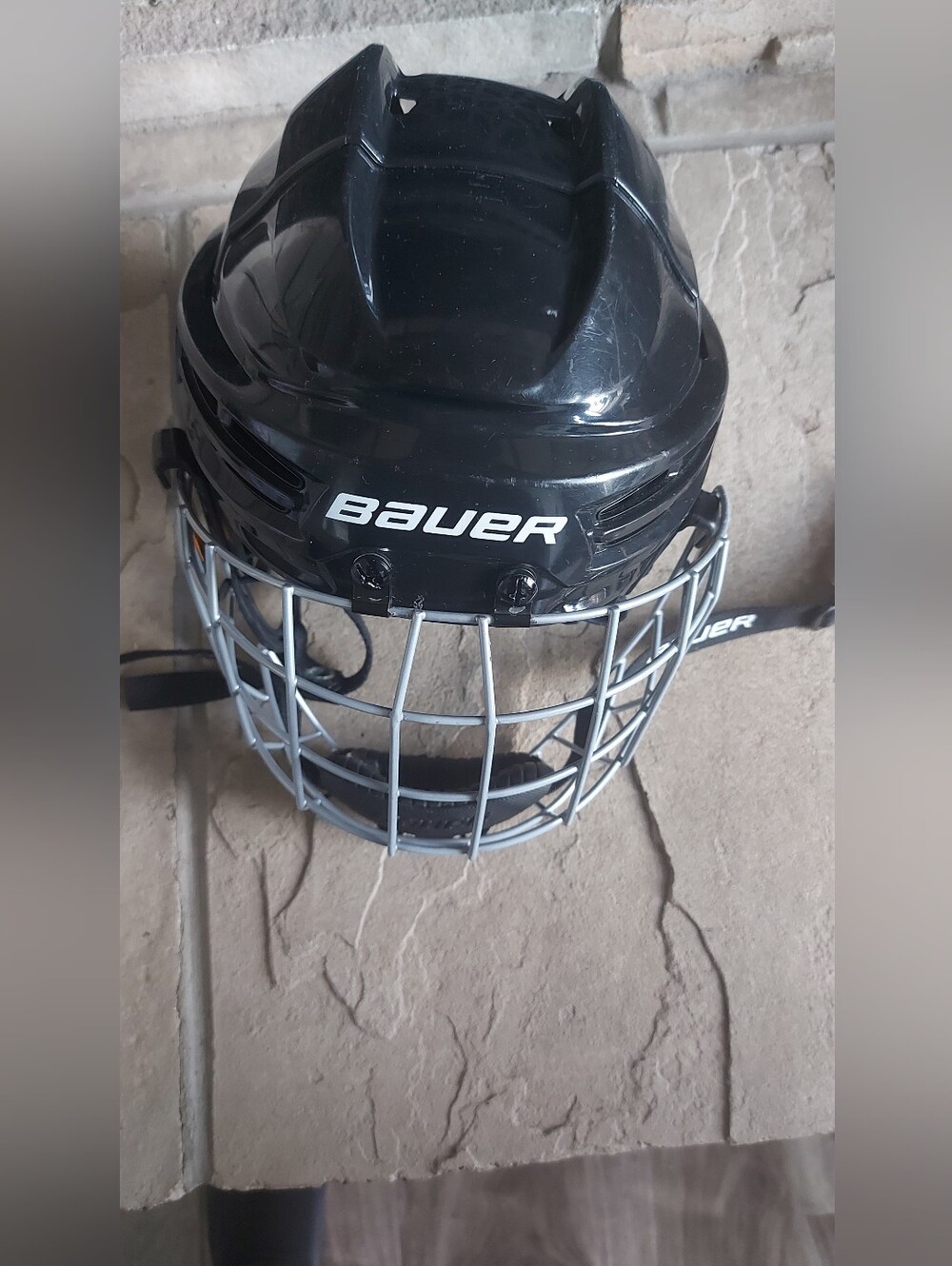 Youth Bauer Black Hockey Helmet